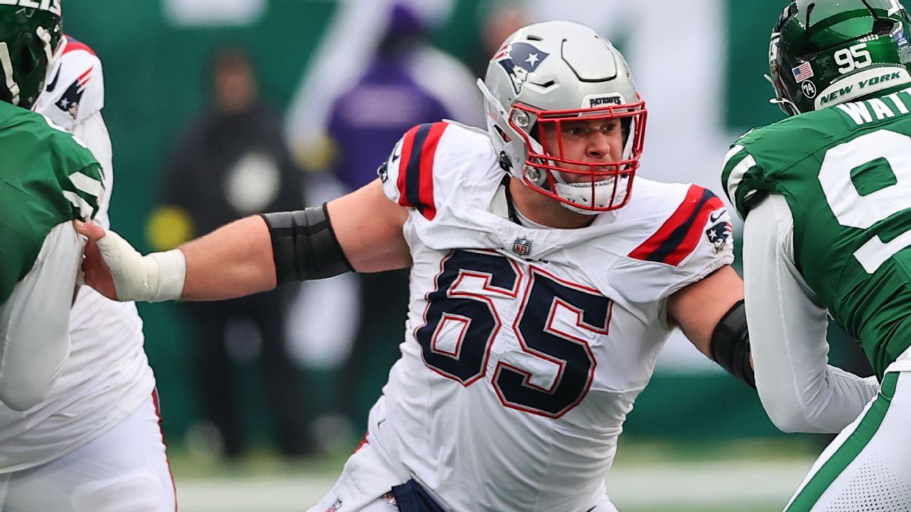 Source: Patriots trading center Bradbury to Bears