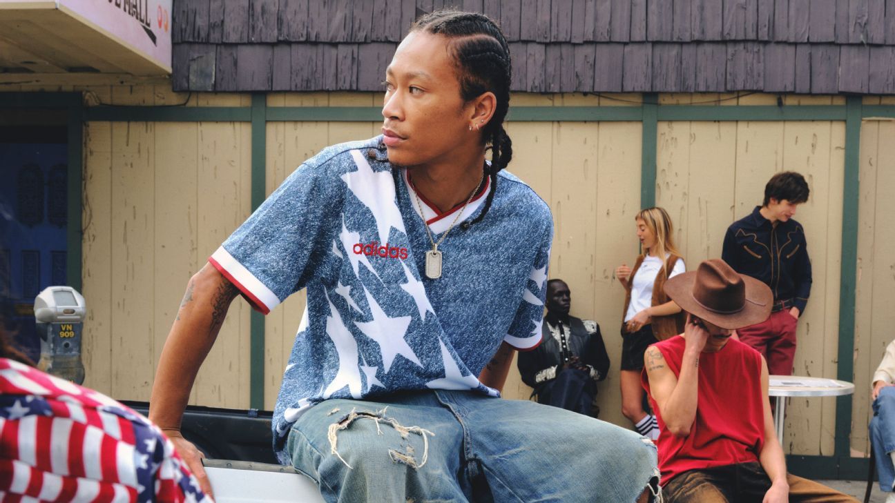 Adidas salutes USMNT's 1994 World Cup run with denim jersey