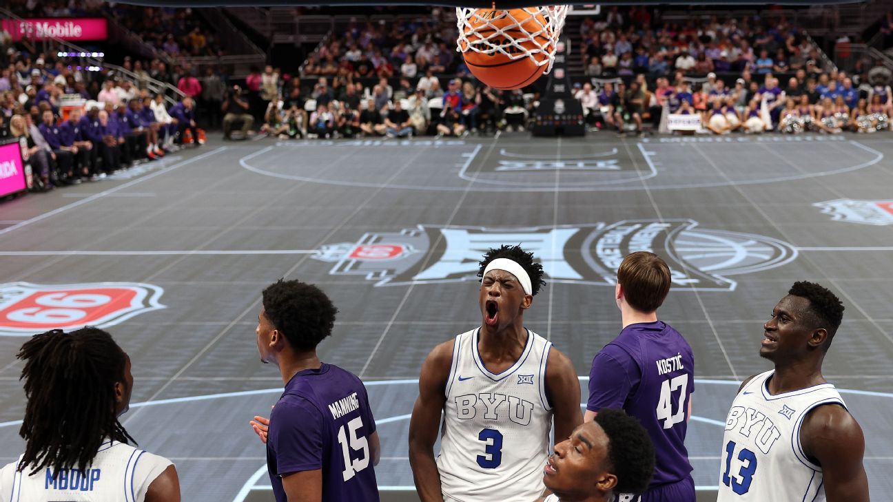 Records fall as Dybantsa nets 40 in Big 12 opener