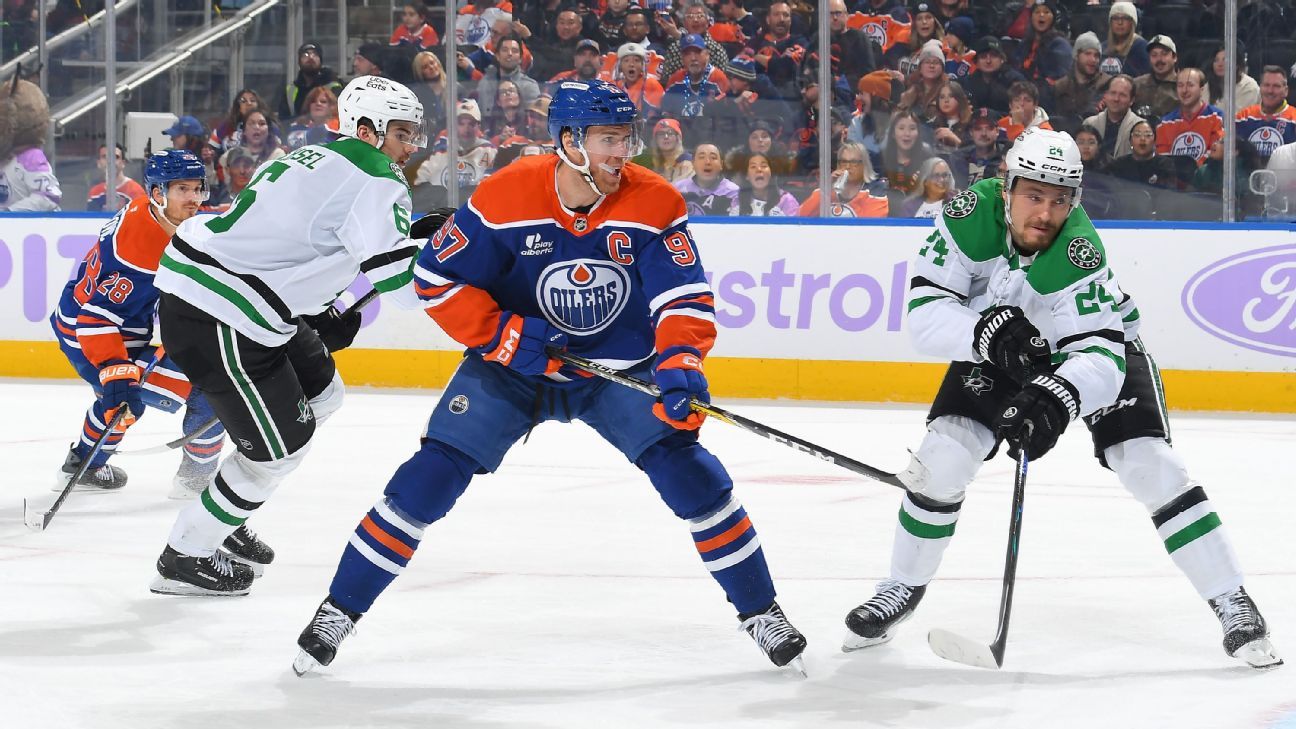 NHL playoff watch: Is Stars-Oilers a conference finals preview?