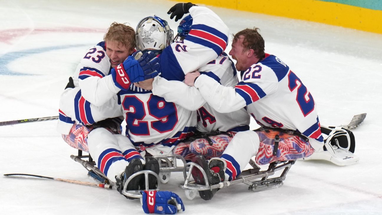 Para gold nets U.S. historic hockey sweep in Italy