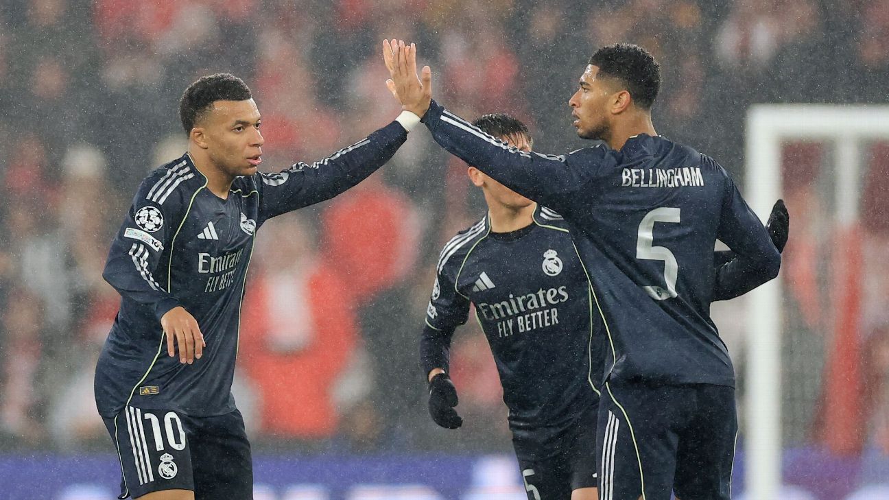 Real Madrid's Bellingham, Mbappé Return for Champions League