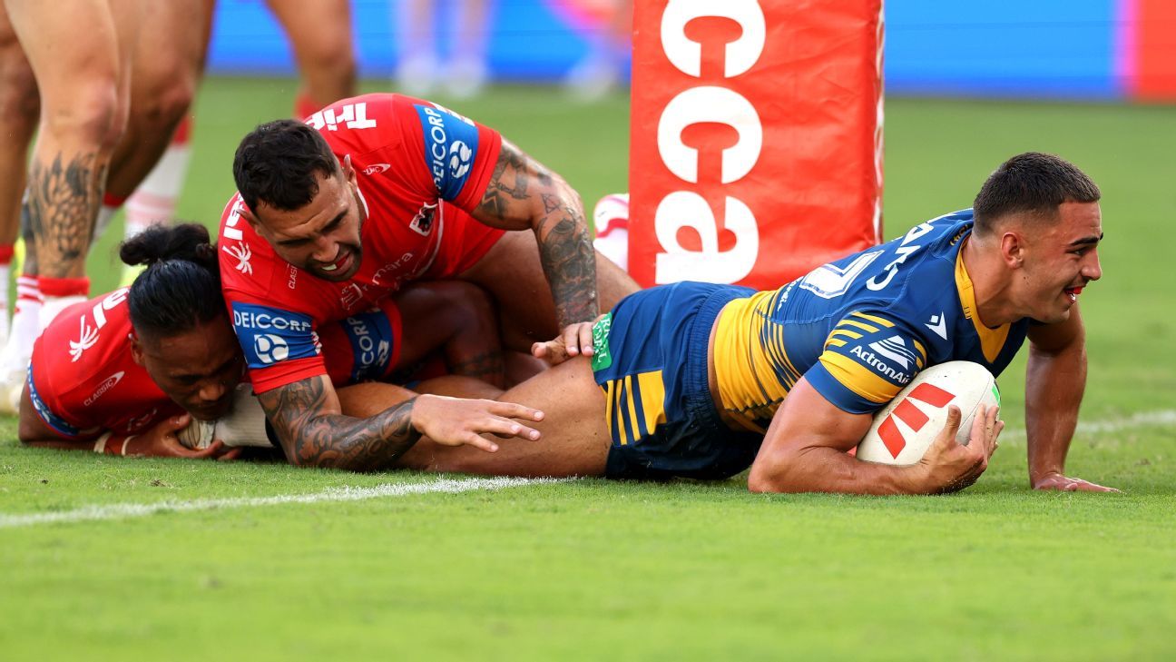 Da Silva makes it a golden day for Eels, but star forward out for season Da Silva makes it a golden day for Eels, but star forward out for season