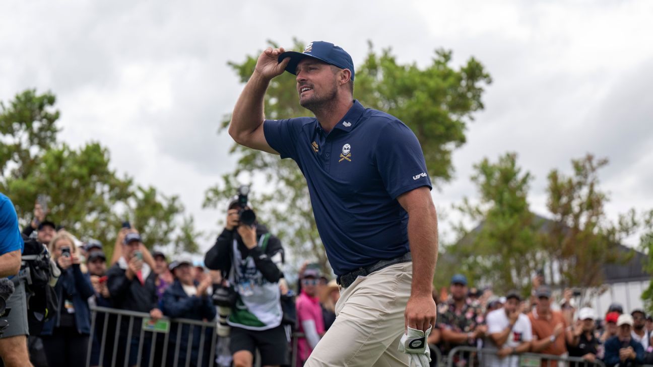 DeChambeau wins again, beats Rahm in playoff