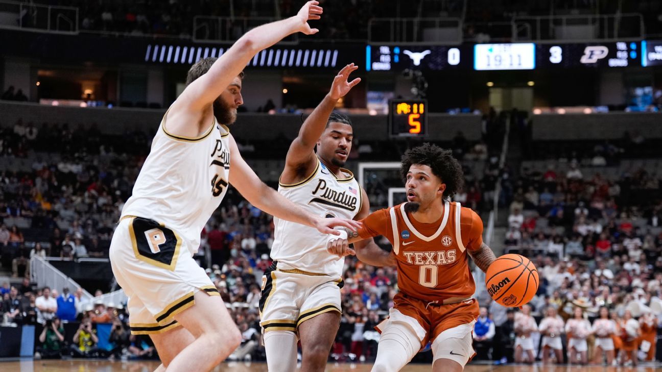 Texas' Jordan Pope says he played with broken foot vs. Purdue