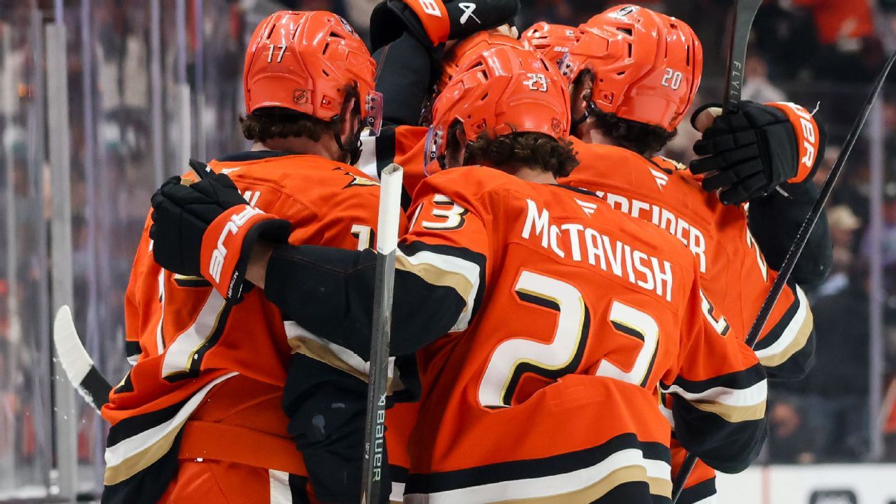 Ducks in, Sharks out as West's bracket shapes up