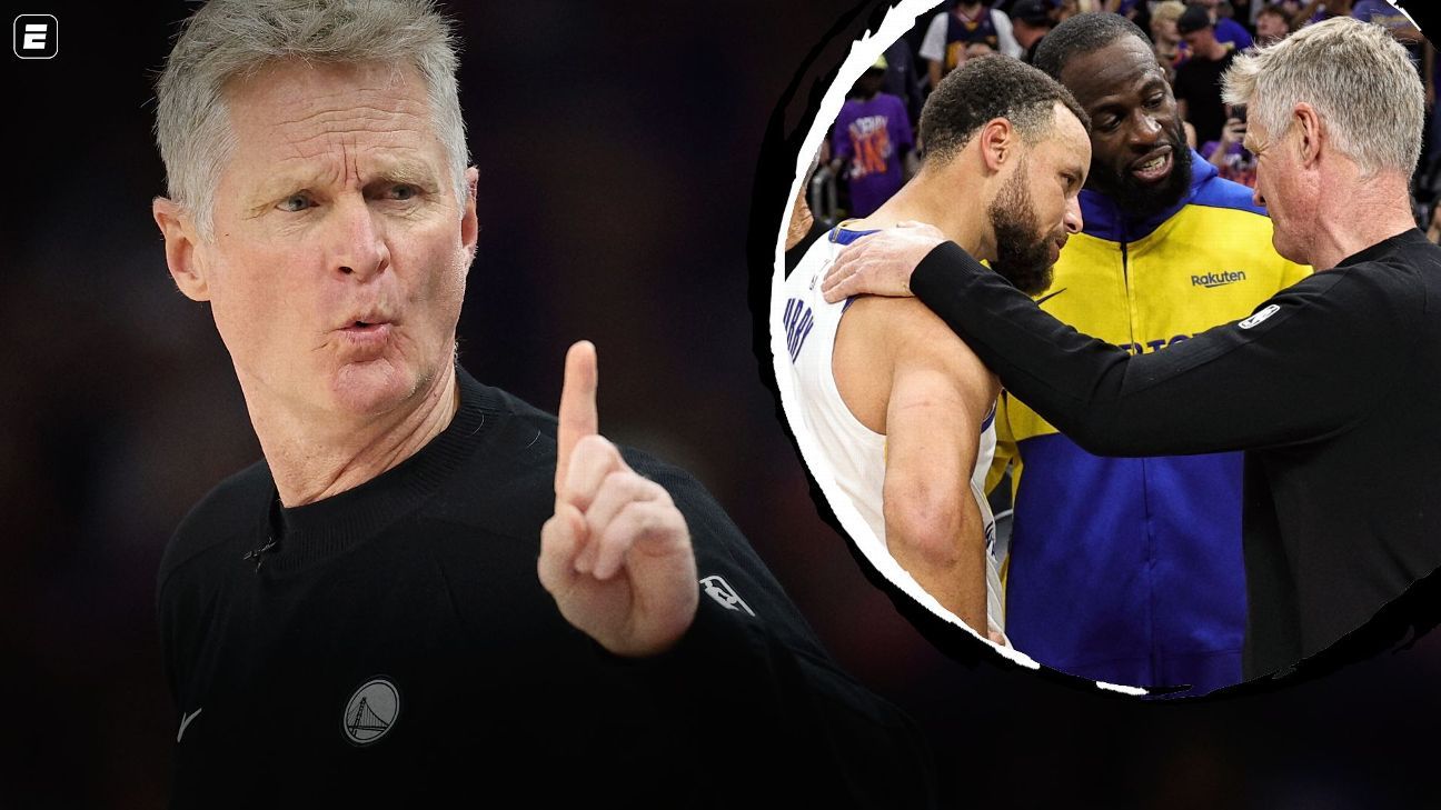 ‘Trabalhos têm prazo de validade’: Steve Kerr faz mistério sobre futuro nos Warriors após queda na NBA