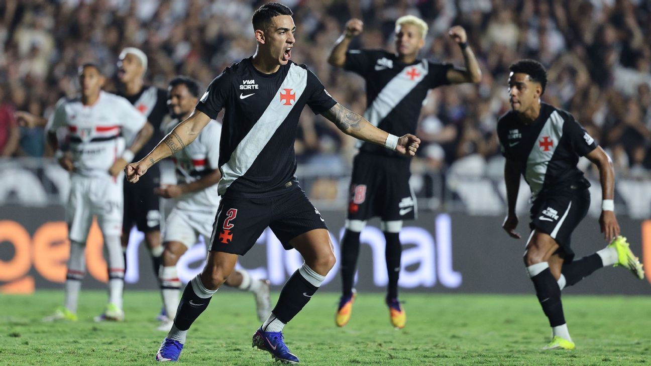 Vasco vira sobre o São Paulo, encerra série sem vencer e aumenta pressão em cima de Roger Machado