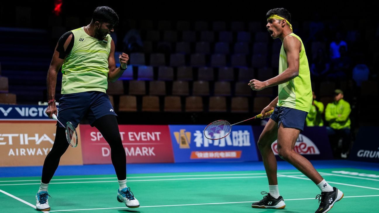 Satwit-Chirag, Treesa-Gayatri en cuartos de final del Campeonato Mundial BWF: Indian Sports LIVE, 21 de agosto - ESPN