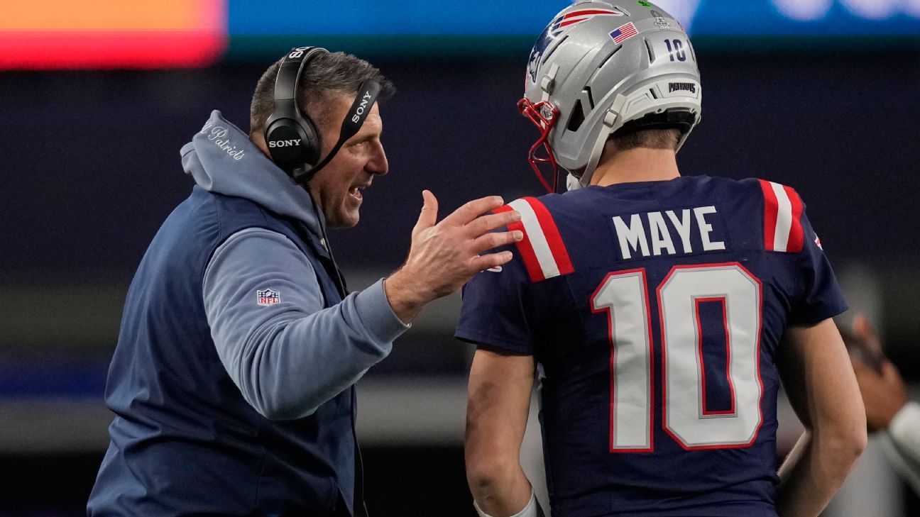 Patriots QB Drake Maye Defends Coach Mike Vrabel Amid Off-Field Issues