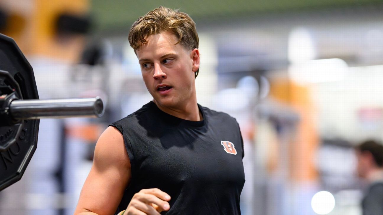 From Pilates to Paycor: Burrow back with Bengals f...