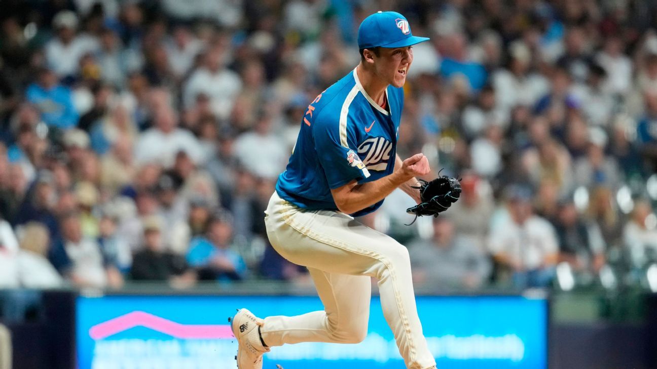 Misiorowski makes history with 10 pitches over 103 mph