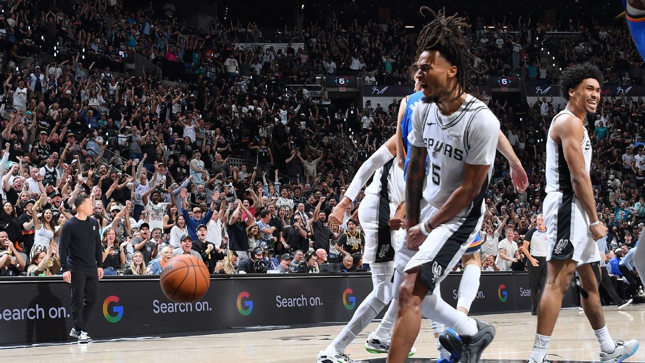 Takeaways: Spurs rout Thunder to take Game 4