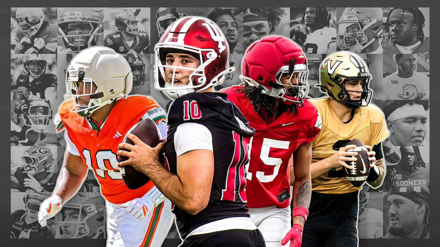 Ranking college football's top 100 newcomers for t...