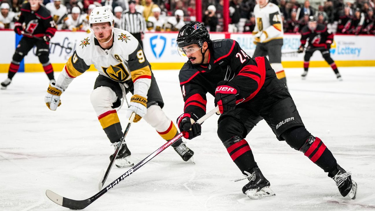 Early look at 2026 Stanley Cup Final: Golden Knights-Hurricanes
