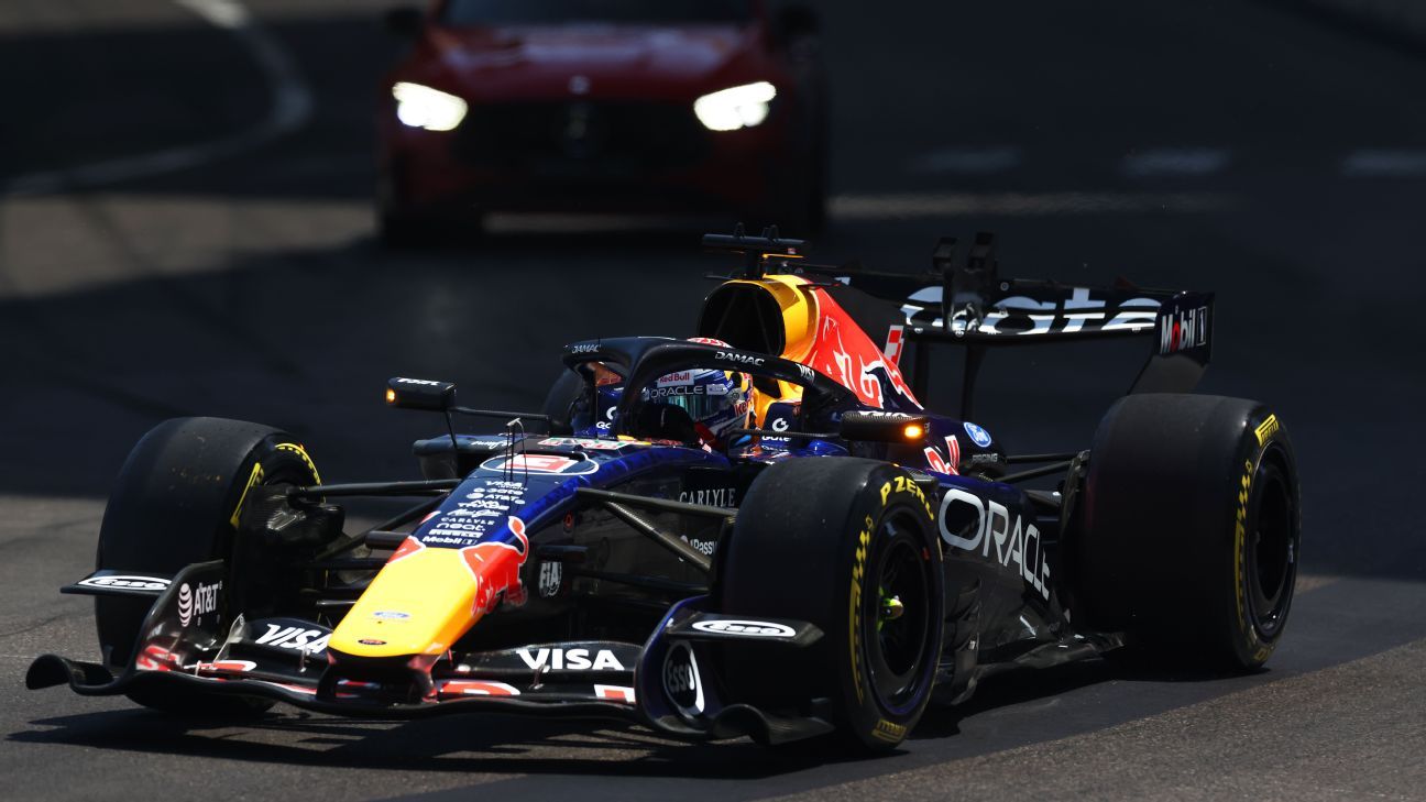 Max Verstappen retires from Monaco Grand Prix after stalling at the start