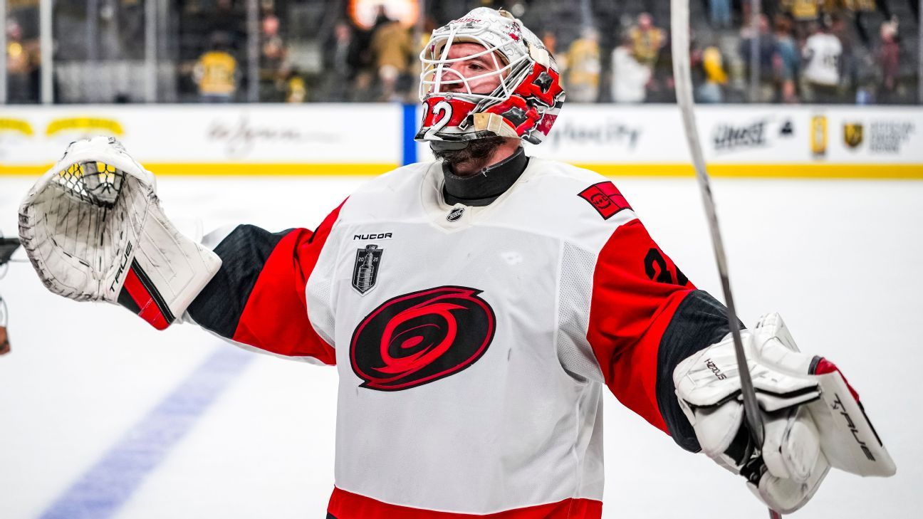 Hurricanes scratch Andersen, start Bussi in G4