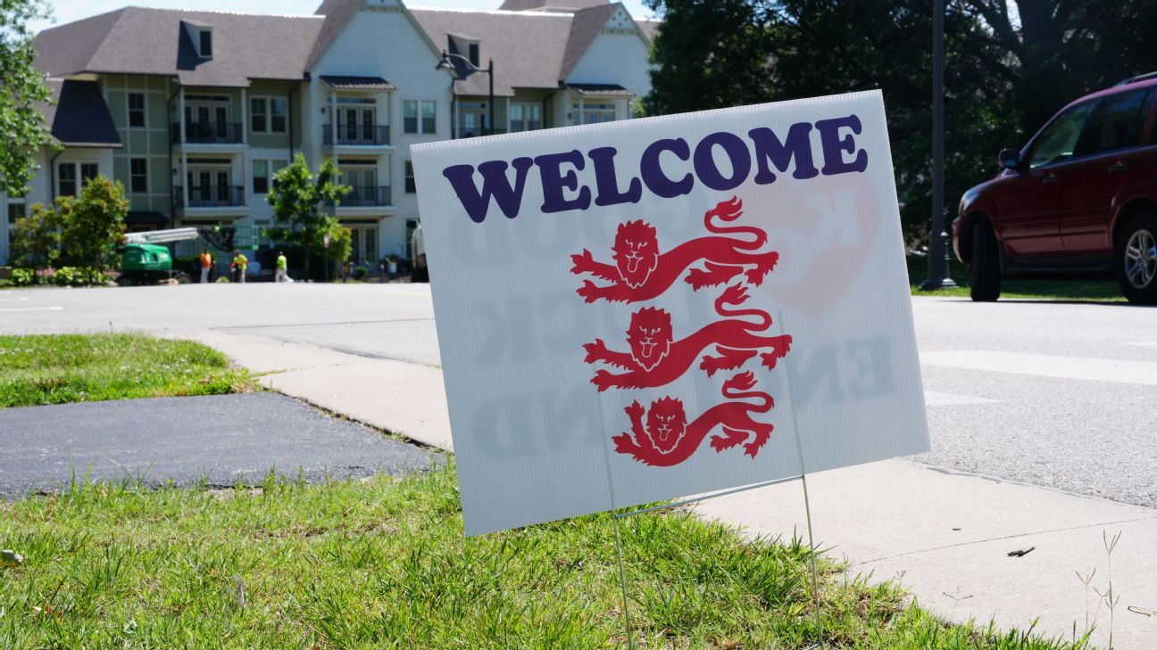 England welcomed to 'Soccer Capital of America'