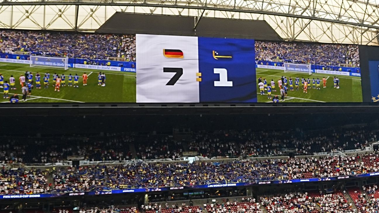 Alemanha quase alcança um Scorigami na Copa do Mundo