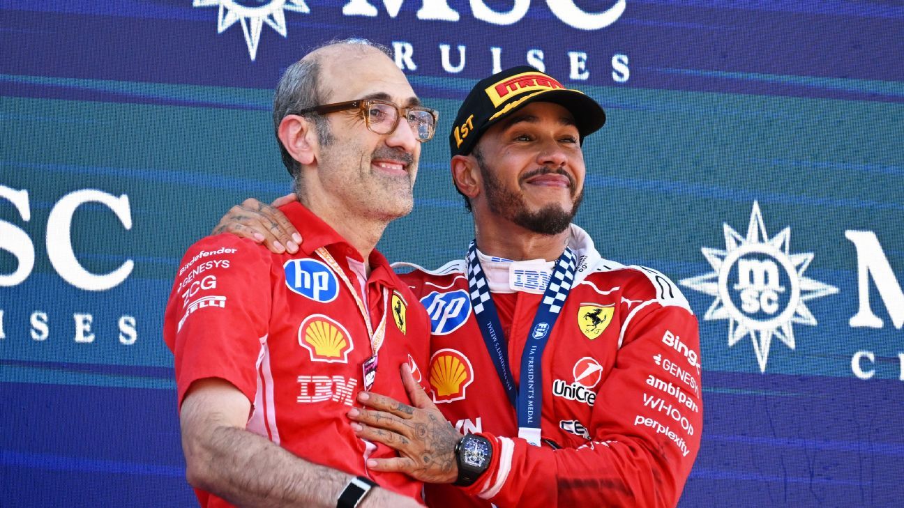 Hamilton hails bond with new Ferrari engineer