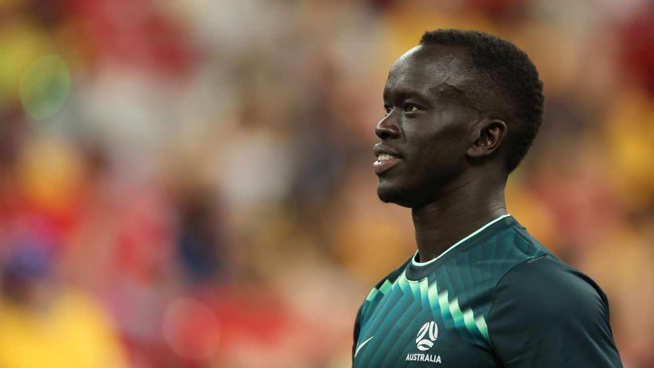 Kenya-born Mabil to refugees: 'We are with you'