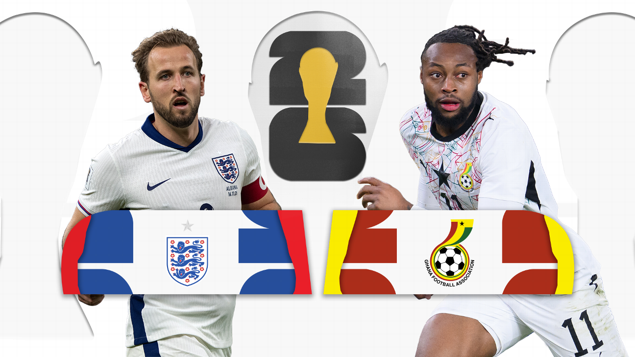 England vs. Ghana: Kick-off time, team news, how t...