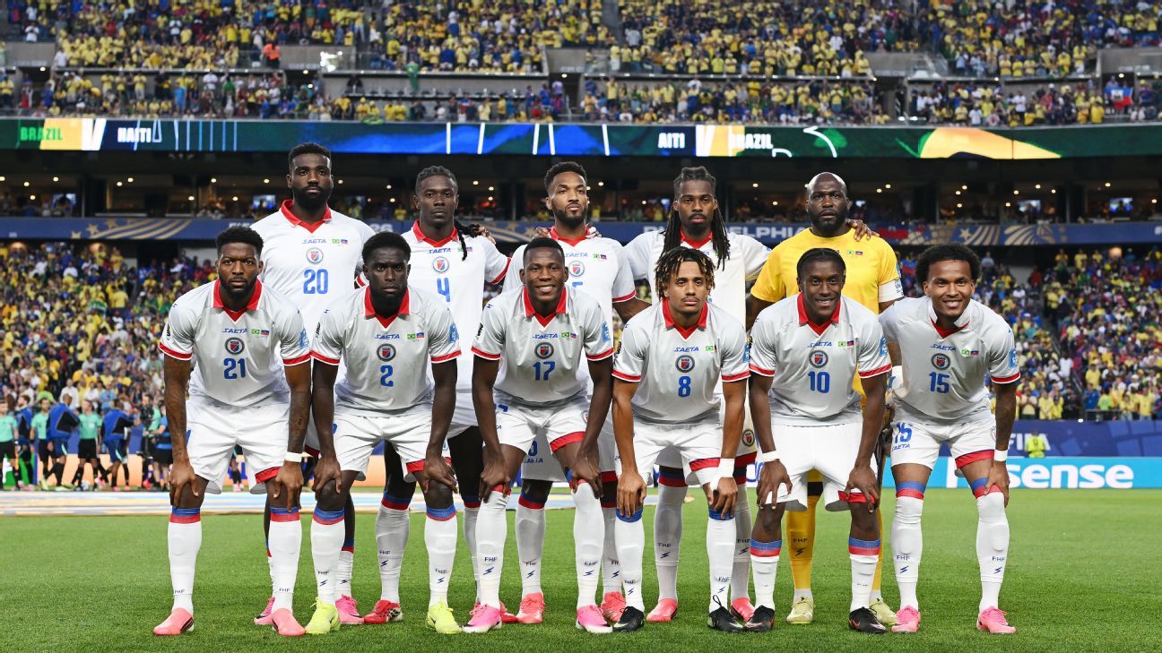Haiti, the first eliminated from the 2026 World Cup