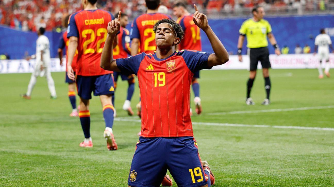 First goal of Lamine in a World Cup: at what age did Pelé, Messi, Maradona mark?