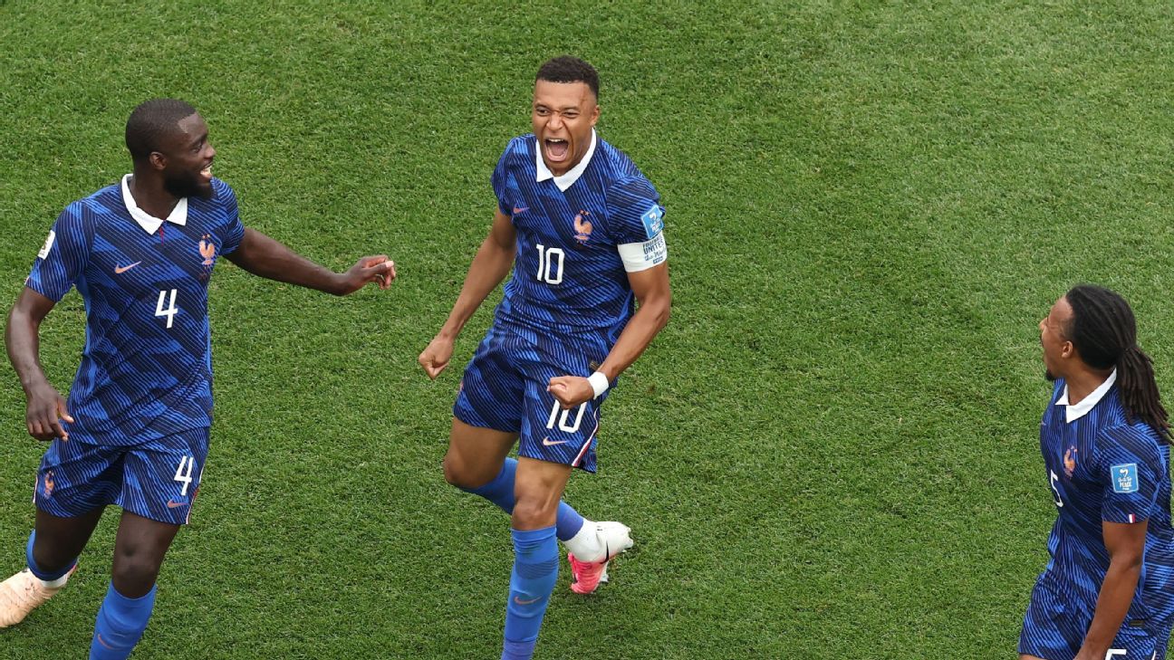 Mbappé marcó un doblete para Francia vs. Irak en el Mundial 2026