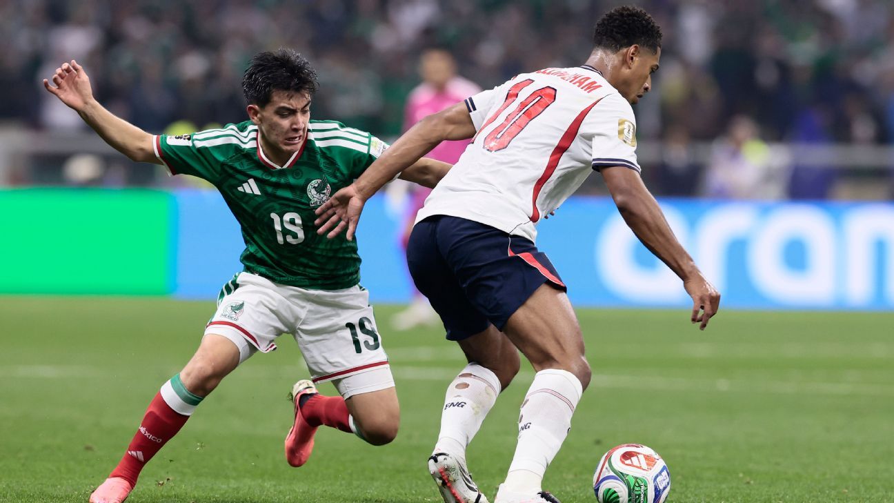 Gilberto Mora intercambió camiseta con Jude Bellingham - ESPN