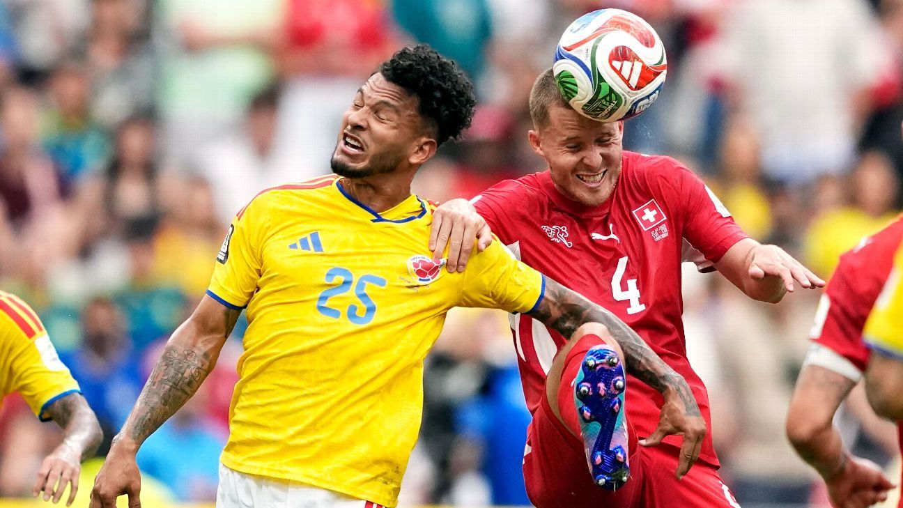 Switzerland vs Colombia Updates from World Cup round of 16 clash as goalless game heads to extra time