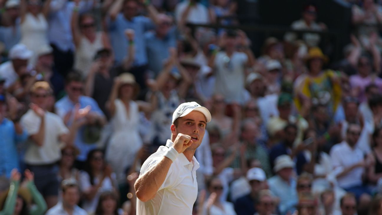 British wild card Fery shocks 9-seed at Wimbledon