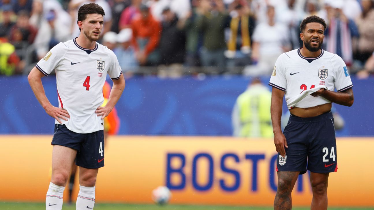 Reece James, Marc Guéhi and Declan Rice miss England training ahead of World Cup quarterfinal