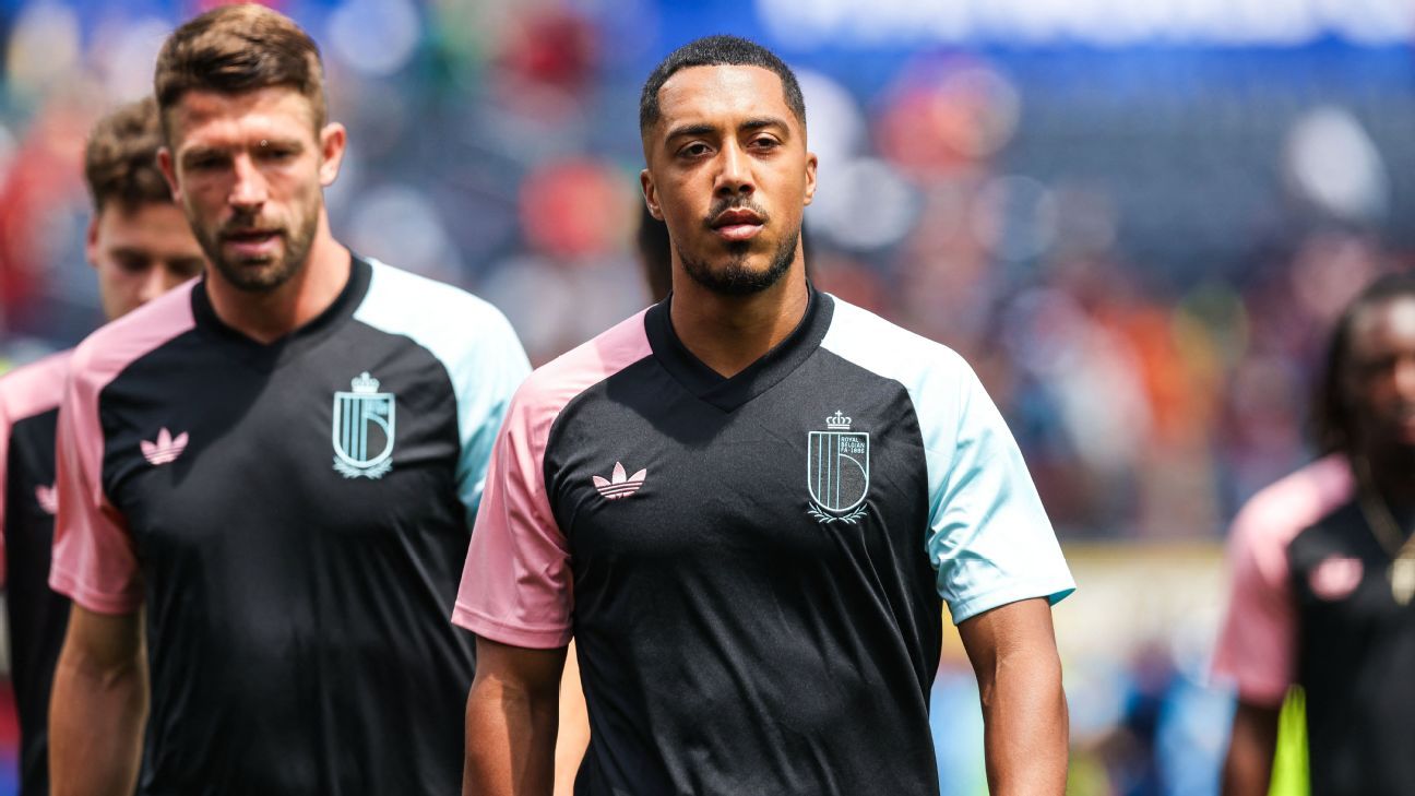 Belgium captain Tielemans injured in warmup before Spain clash