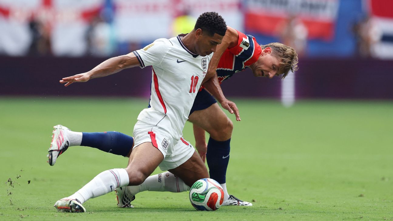Jude Bellingham: Mum's pep talk helped avoid yellow card during World Cup win over Norway