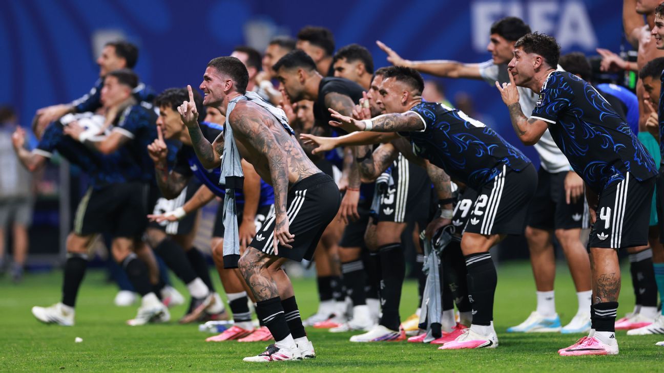 Argentina destrói a Inglaterra e vai à final — photo: ESPN Brasil Futebol