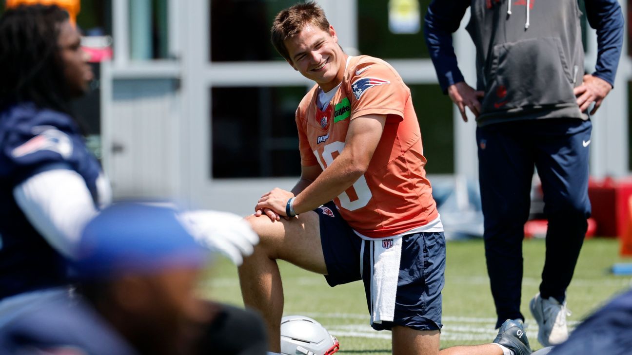 New England Patriots iniciam treino de pré-temporada em um sábado pela primeira vez em décadas