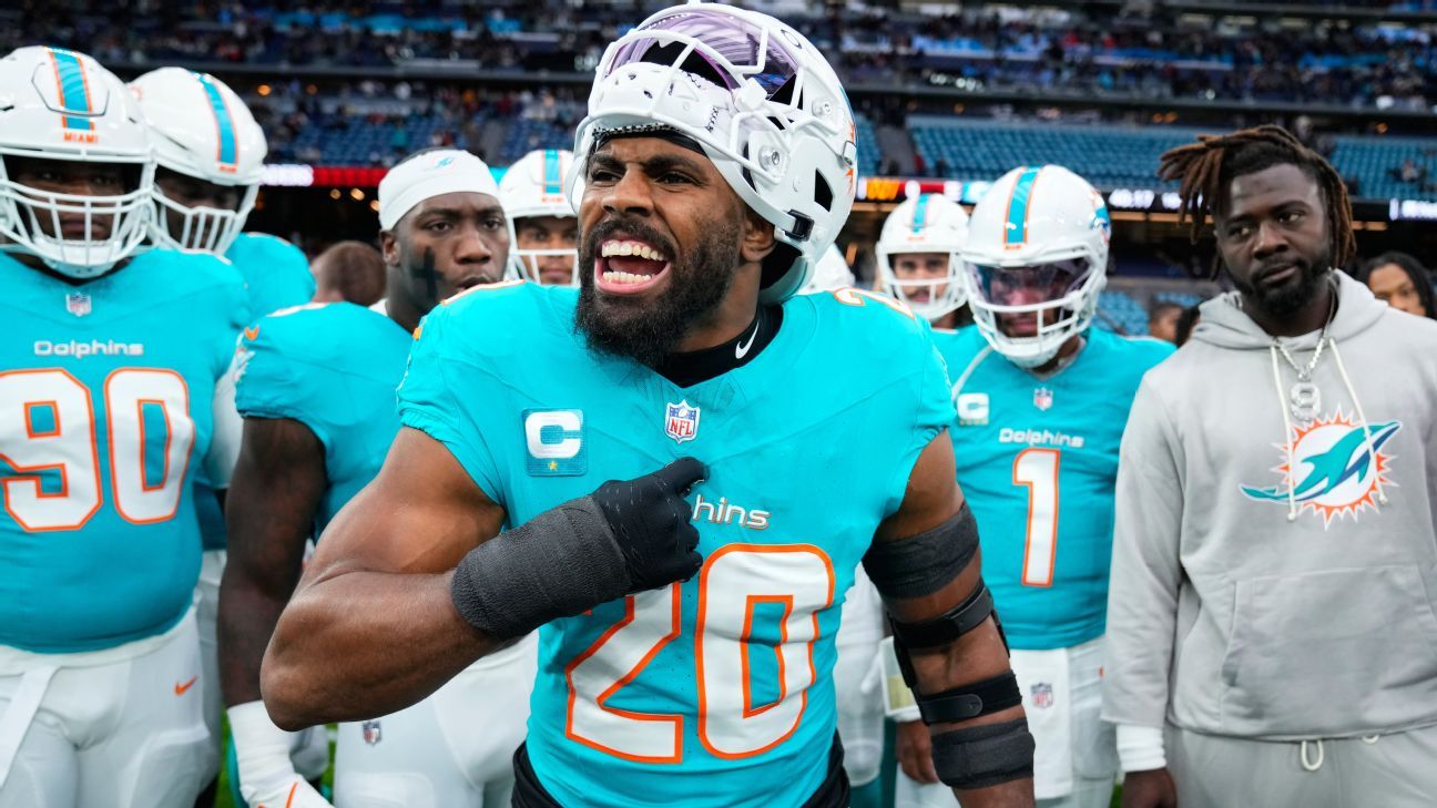 Miami Dolphins renovam com o linebacker Jordyn Brooks por três anos e US$ 51,3 milhões