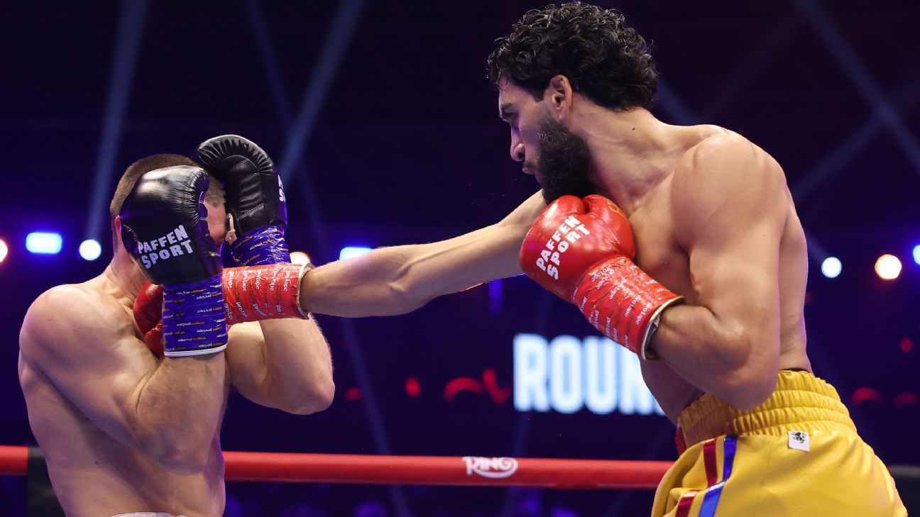 Hamzah Sheeraz eases to title defence, will be ringside for Canelo