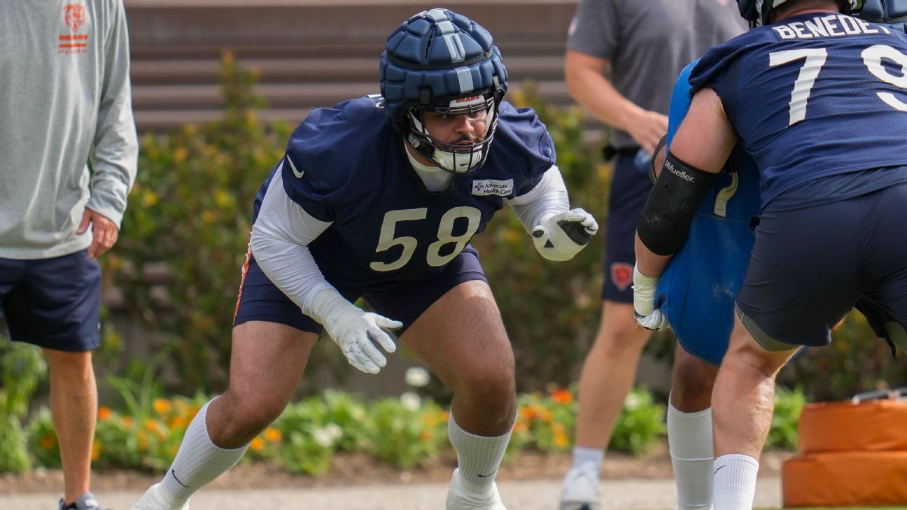 2026 Chicago Bears training camp: Latest intel, updates - ESPN