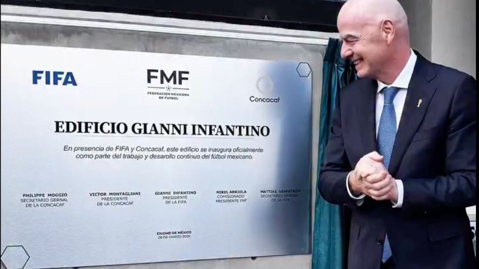 Por qué un edificio de la FMF lleva el nombre de Infantino?