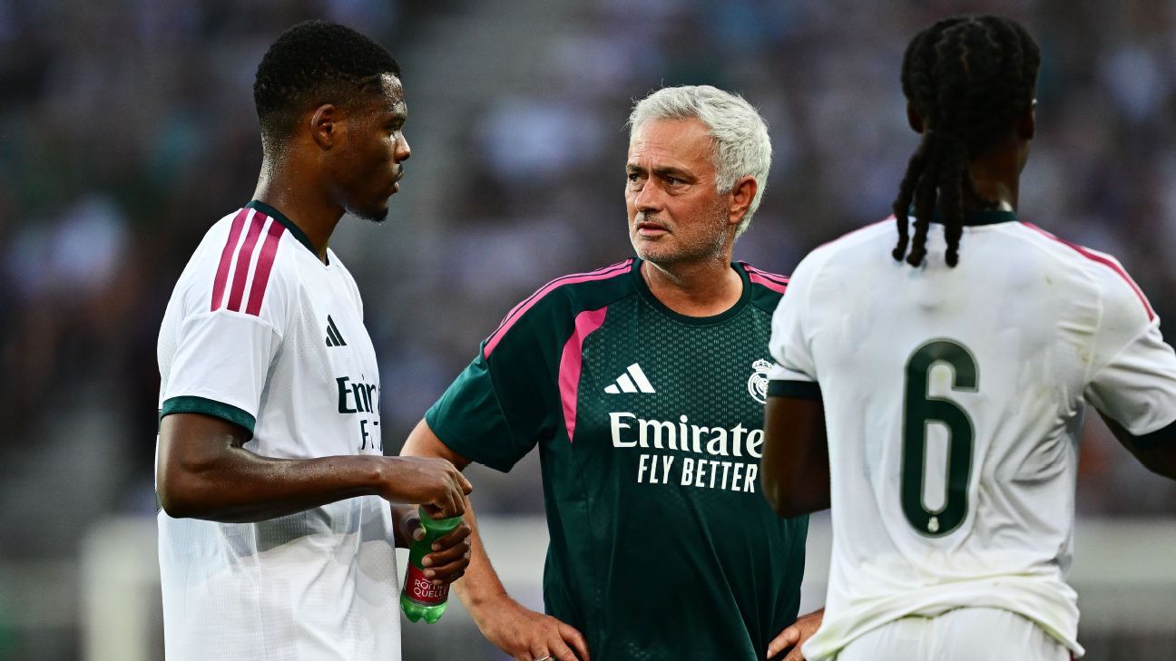 Endrick scores, Madrid draw in Mourinho's return