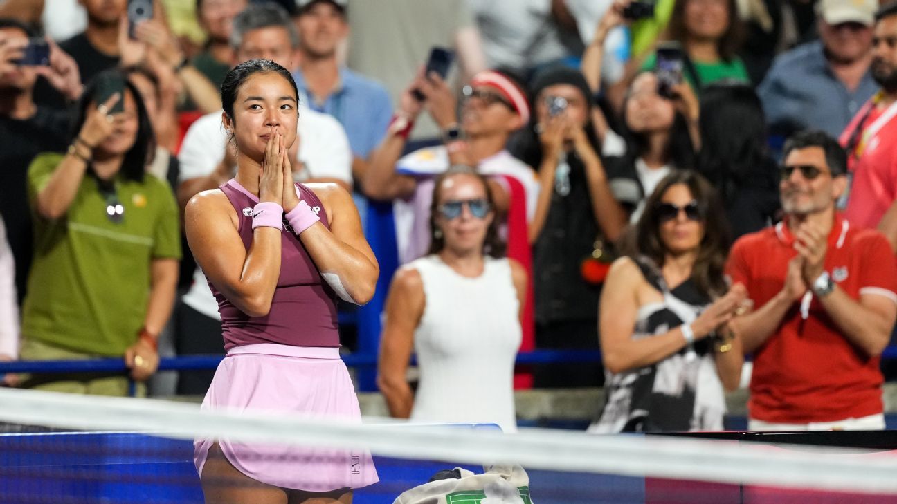 Eala's Cincinnati draw final test before US Open