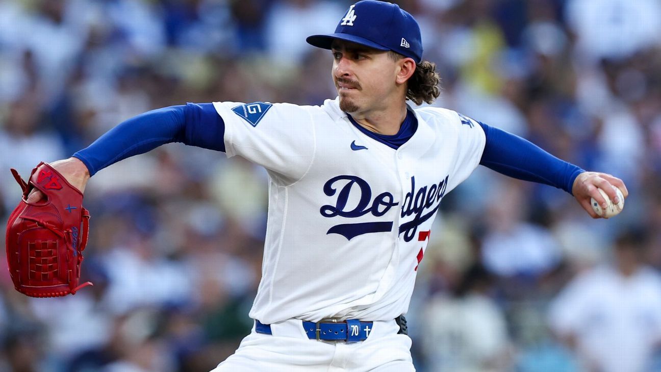 Dodgers Place Justin Wrobleski on Injured List