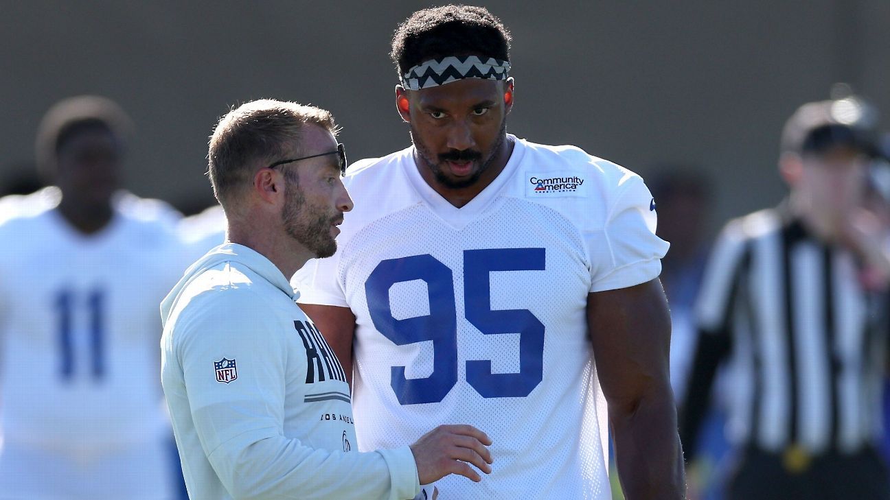 Rams won't rush Nacua, Garrett back to practice
