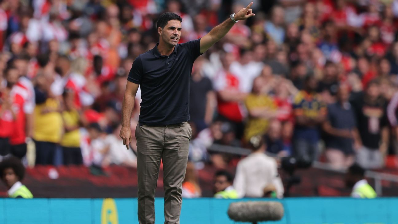 Arteta relishing Arsenal's role as PL's 'hunted'