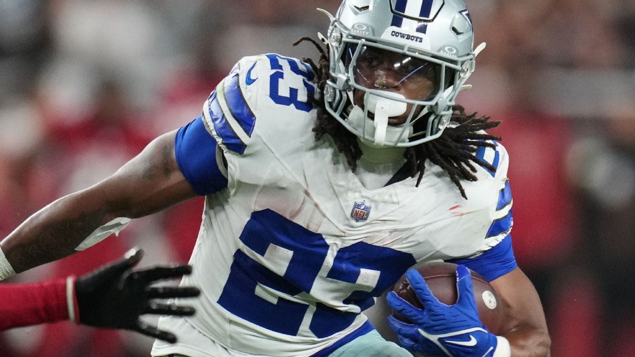 Source: Cowboys to cut Blue, go with Davis as RB2