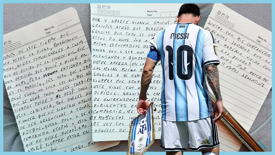 Messi anunció su retiro de la Selección Argentina - ESPN