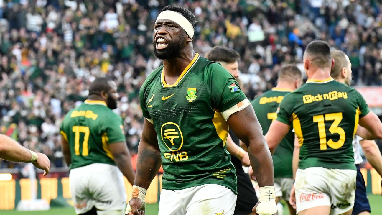 South Africa vs. New Zealand - Big focus on scrums in third Rugby's Greatest Rivalry Test