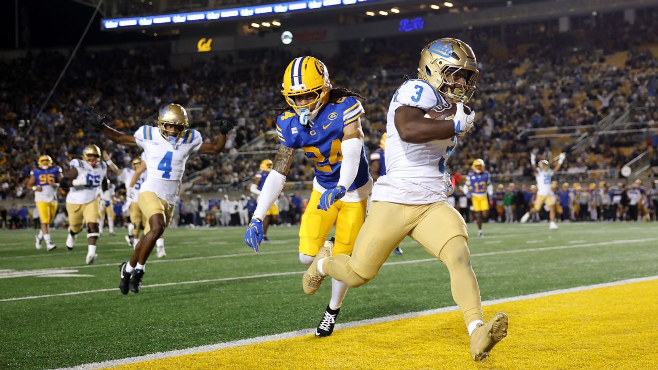 UCLA drubs former Pac-12 rival Cal in Chesney's debut - ESPN